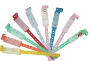 PVC Soft Film Medical Wristband